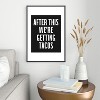 EnvyArt Getting Tacos Metal Framed Art Print - Deny Designs - 2 of 3