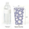 Big Dot of Happiness Purple Daisy Flowers - Floral Party Favor Popcorn Treat Boxes - Set of 12 - 2 of 4