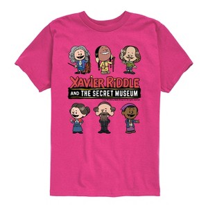 Boys' - Xavier Riddle and the Secret Museum - Historical Grid Short Sleeve Graphic T-Shirt - 1 of 3