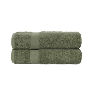 Quick-Drying Cotton Towel Set by Blue Nile Mills - 1 of 4