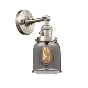Bell - 1 Light Wall Sconce In Industrial Style-10 Inches Tall and 5 Inches Wide - 1 of 1