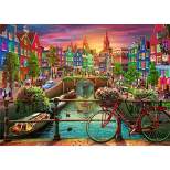 Brain Tree - Amsterdam 1000 Piece Puzzles for Adults-Jigsaw Puzzles-With 4 Puzzle Sorting Trays- Random Cut - 27.5"Lx19.5"W