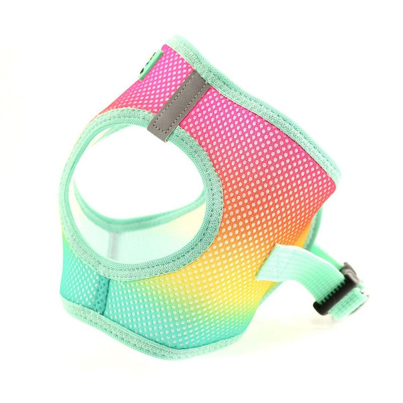 Doggie Design American River Choke Free Dog Harness Ombre Collection-Beach Party, 3 of 5