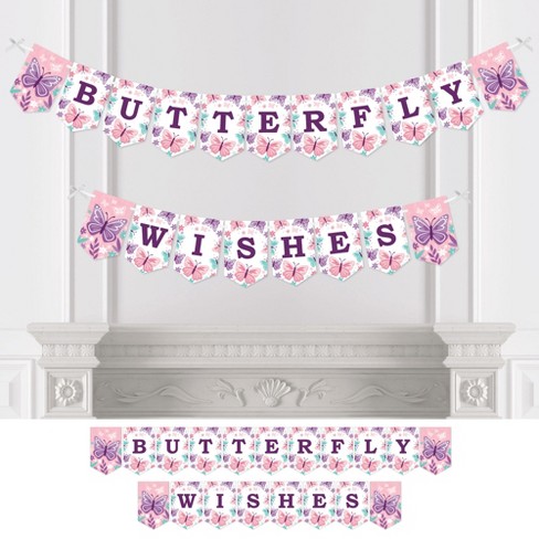 Big Dot Of Happiness Beautiful Butterfly - Floral Baby Shower Or Birthday  Gift Favor Bags - Party Goodie Boxes - Set Of 12 : Target