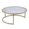Evelyn Nesting Coffee Tables - 2pc Set - CK4290 - Gold - SEI - 4 of 4