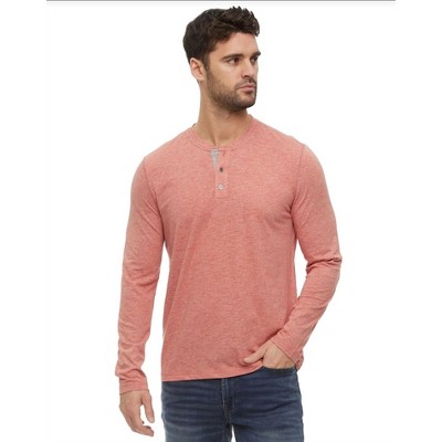 Men's Birmingham Ls Siro Slub Henley Shirt - Flags & Anthem M
