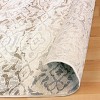 Modern Geometric Damask Indoor Area Rug or Runner - Blue Nile Mills - 4 of 4