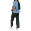 Women's Paneled Stretch Pants - MIOU MUSE - 2 of 4