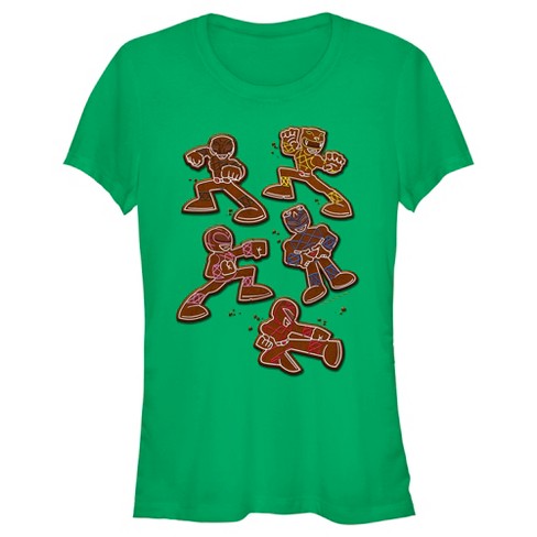 Juniors Womens Power Rangers Power Ranger Cookies T-Shirt - image 1 of 4