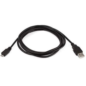 Monoprice USB 2.0 Cable - 6 Feet - Micro USB / Micro-B 2.0 A Male to 5pin Male 28/28AWG Cable compatible with Samsung Galaxy , Note , Android, LG ,