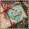 Lomsoe Couple Otter Christmas Ornament You're My Otter Half Ceramic Tree Decor Xmas Tree Hanging Decor Christmas Tree Ornament Christmas Gift - 3 of 4