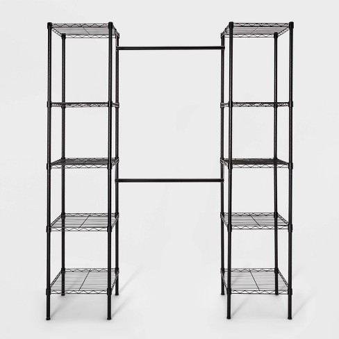 Mdesign Metal Wire Shelf Dividers For Closet Organization - 2 Pack - White  : Target