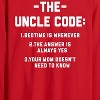 Men's - Instant Message - The Uncle Code Long Sleeve Graphic T-Shirt - 2 of 4