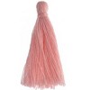 John Bead 1in Rosewater Cotton Tassels Ornament for DIY Crafts Party Decorations, 20pcs - 3 of 4