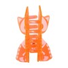 Unique Bargains Halloween Grungy Skeleton Cat Design Claw Clip 1 Pc - 3 of 4