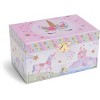 Jewelkeeper Girl's Unicorn Musical Jewelry Box with Pullout Drawer, Rainbow - 2 of 4