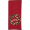 Park Designs Tis The Season Wreath Dishtowel Set of 2 - 2 of 4