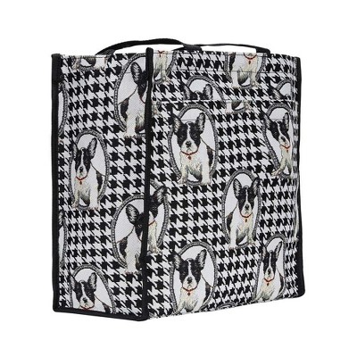 Signare USA French Bulldog Black and White Shopper Bag