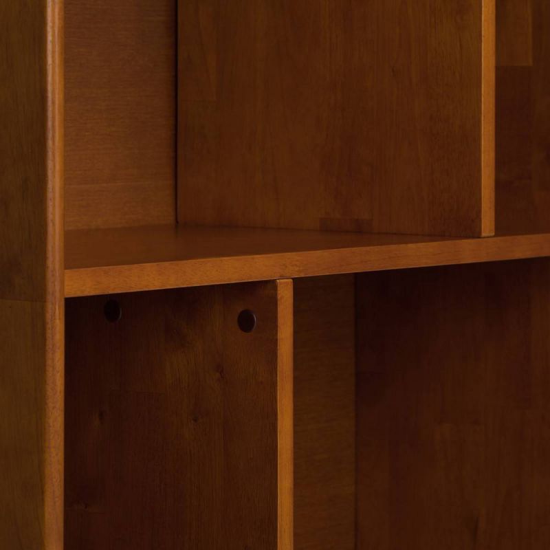 Tierney Solid Hardwood Mid Century Wide Bookcase and Storage Unit - Wyndenhall, 4 of 13