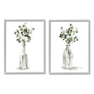 Stupell Industries Eucalyptus Herbal Bouquet Arrangement, 30" x 24" (Set of 2) - 1 of 4
