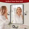 Sumerain 20X30'' Wall Mount Bathroom Vanity Mirrors, Aluminum Frame Vertical Horizontal Hanging - 4 of 4