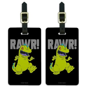 Rugrats Reptar Rawr! Luggage ID Tags Set of 2 - 1 of 4
