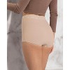 Leonisa 3-pack high-waisted lace trim brief panties - - 3 of 4