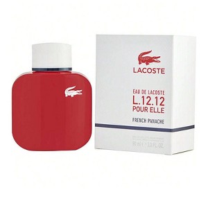 Lacoste Eau De Lacoste L.12.12 Pour Elle French Panache By Lacoste Women Patchouli, Champagne, Rose, White Wood, Bergamot  Edt Spray 3 Oz - 1 of 1