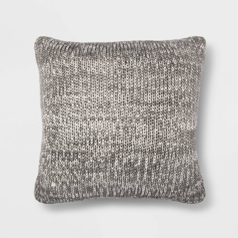 Oversized gray throw clearance pillows