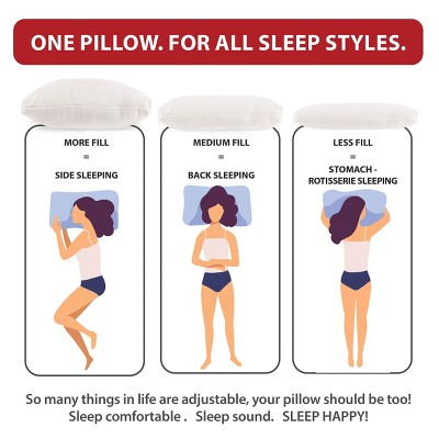 Core Products Adjust-A-Loft Pillow - Thumbnail 3