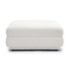 TOV Furniture Perry Chenille Modular Ottoman in Cream - 3 of 4