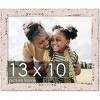 PosterPalooza | Photo Size Shabby Chic White Picture Frame - UV Acrylic, Foam Board Backing, Hanging Hardware - 2 of 4