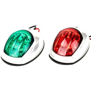 Seadog White LED Navigation Lights - Port & Starboard - Model 4000711 Boat Equipment and Parts. - 1 of 1