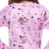 Minions Pajama It's So Fluffy Long Sleeve Raglan Ruffle Nightgown - 3 of 4