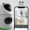 Lorex 2K Dual View Pan-Tilt Indoor Security Camera - 3 of 4