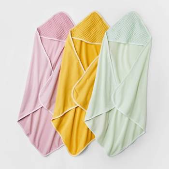 Baby Girls' 3pk Hooded Towel - Cloud Island™