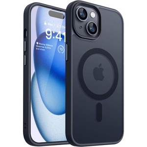 Entronix [Magnetic] Case Compatible with iPhone 15 - Translucent Frosted Matte - 1 of 4