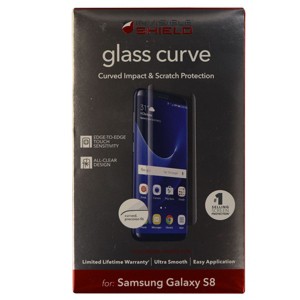 ZAGG Invisible Shield Glass Curve Screen Protector for Galaxy S8 - Clear Clarity - 1 of 1