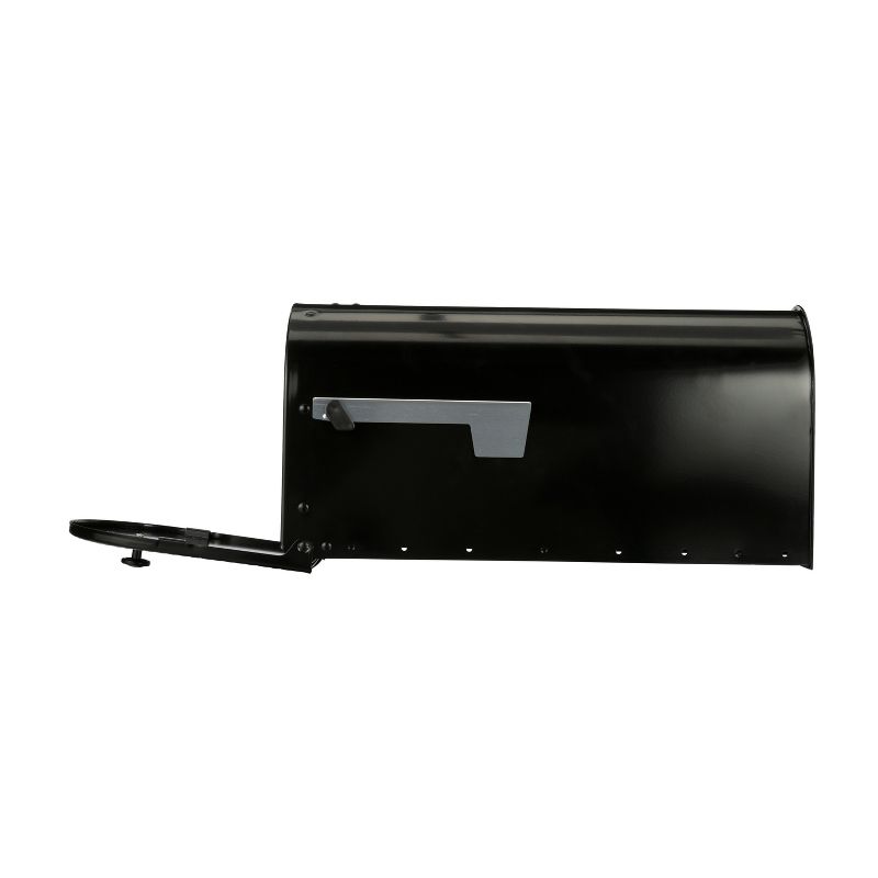 Architectural Mailboxes Edwards Post Mount Mailbox Black, 3 of 4
