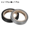Unique Bargains PVC Thin Sticky Seal Tennis Badminton Racket Accessories Grip Finishing Tapes 26Ft 2 Pcs - 3 of 4