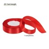 Unique Bargains Double Face Wide Satin Ribbon with Gold Edges for Wedding Bouquet - 2 of 4