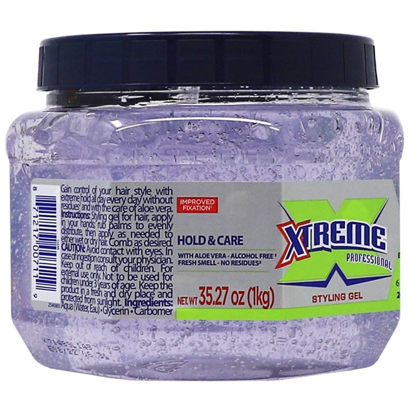 Wet Line Xtreme Pro Styling Gel - Clear - 35.27oz, 2 of 5