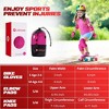 Lascoota LaScoota Kids Knee Pads and Elbow Pads Set, Protective Gloves, Elbow and Knee Pads, Pink - 2 of 4