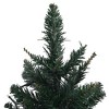 vidaXL Artificial Pre-lit Christmas Tree with Stands Decoration Green PVC - 3 x 1 ft - 4 of 4