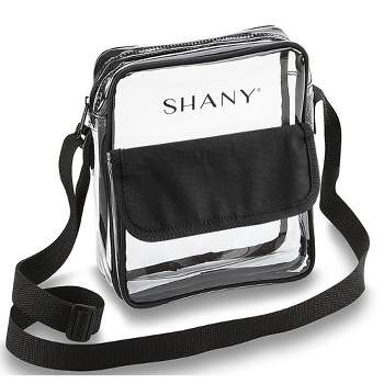 SHANY Clear All-Purpose Cross-Body Messenger Bag