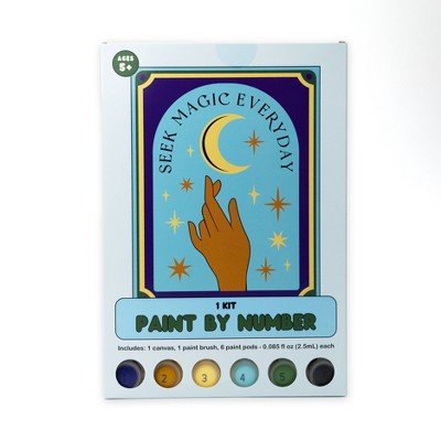Paint By Number Magic Craft Activity Kit - Bullseye's Playground™