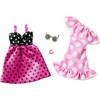 Barbie Fashion Outfit 4-Pack Bundle with Argyle, Polka Dot, Bow & Rose-Themed Clothing and Accessory Sets - 3 of 4