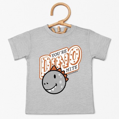 The Juniper Shop SmileyWorld You're Dino-Mite Toddler Short Sleeve Tee