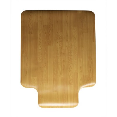 3'x4' Rectangle Office Chair Mat Brown - Mind Reader
