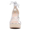 Fashion To Figure Women's Gracelynn Platform Espadrille Wedge - Wide Width - 4 of 4